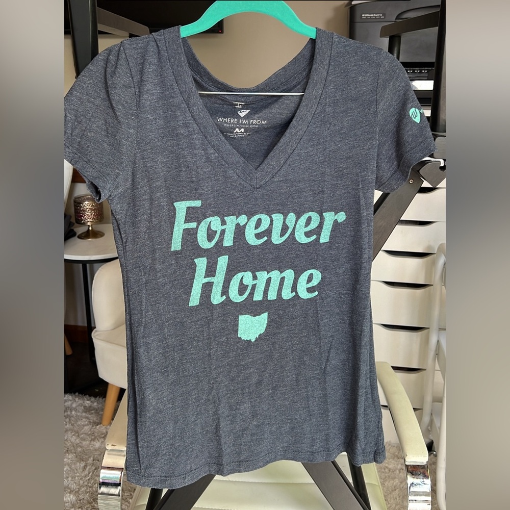 Where I’m from forever home Ohio short sleeve tee